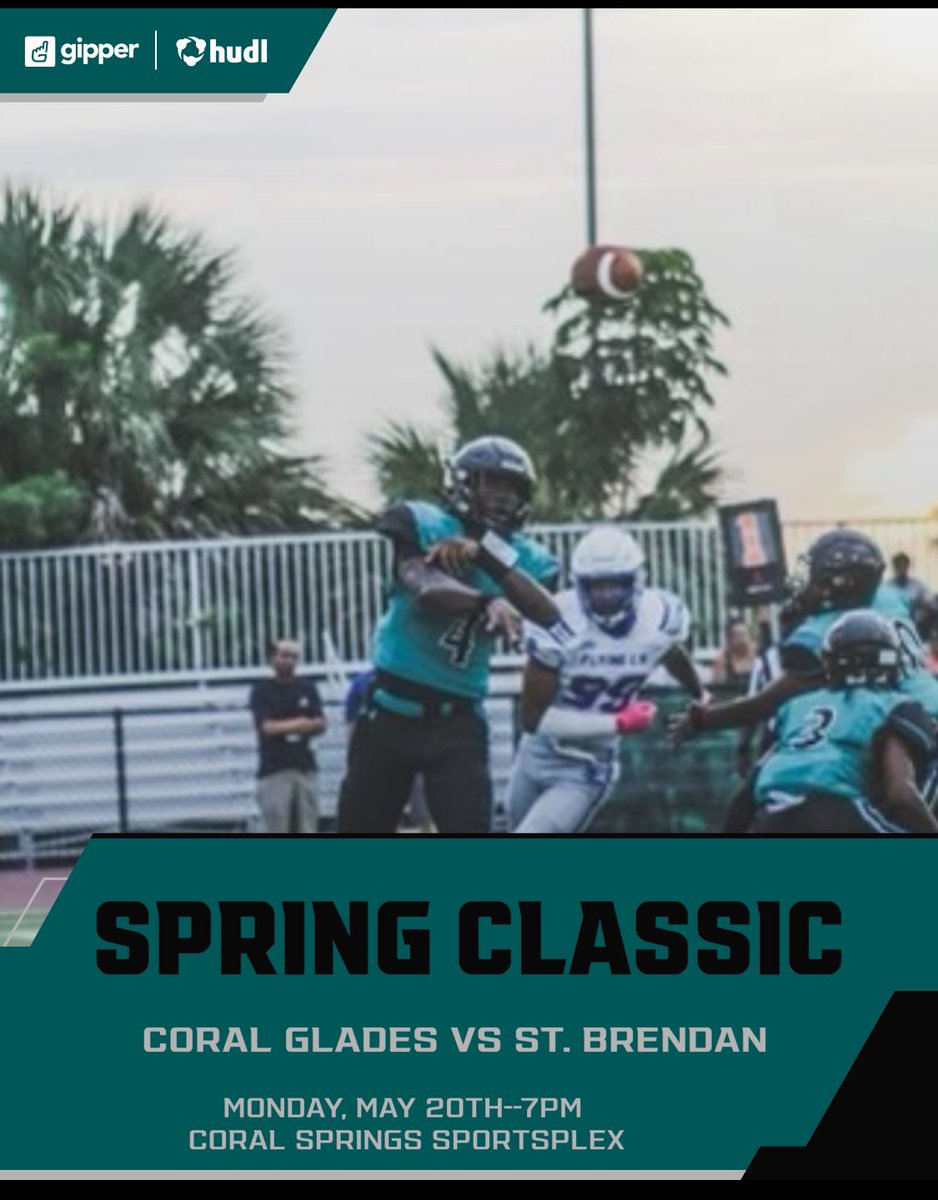 Join us for our spring game- May 20th! @coralgladesjags