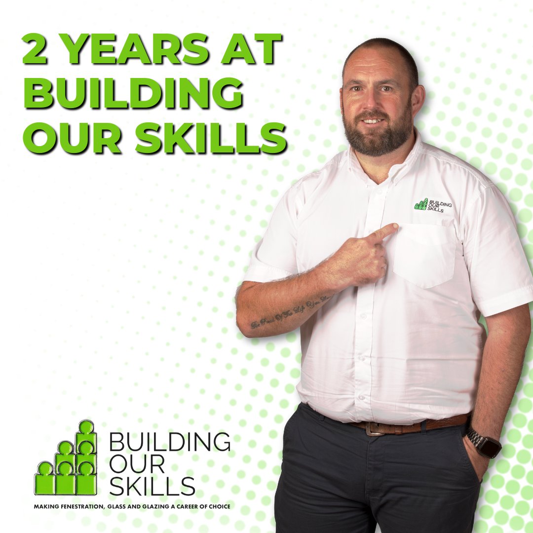 🎉 We would like to take a minute to congratulate Mark Handley on his 2 year anniversary at Building Our Skills! 🎉 As many of you know, he truly is an asset to the business and we couldn’t have done what we have done over the last 2 years without him. #BuildingOurSkills