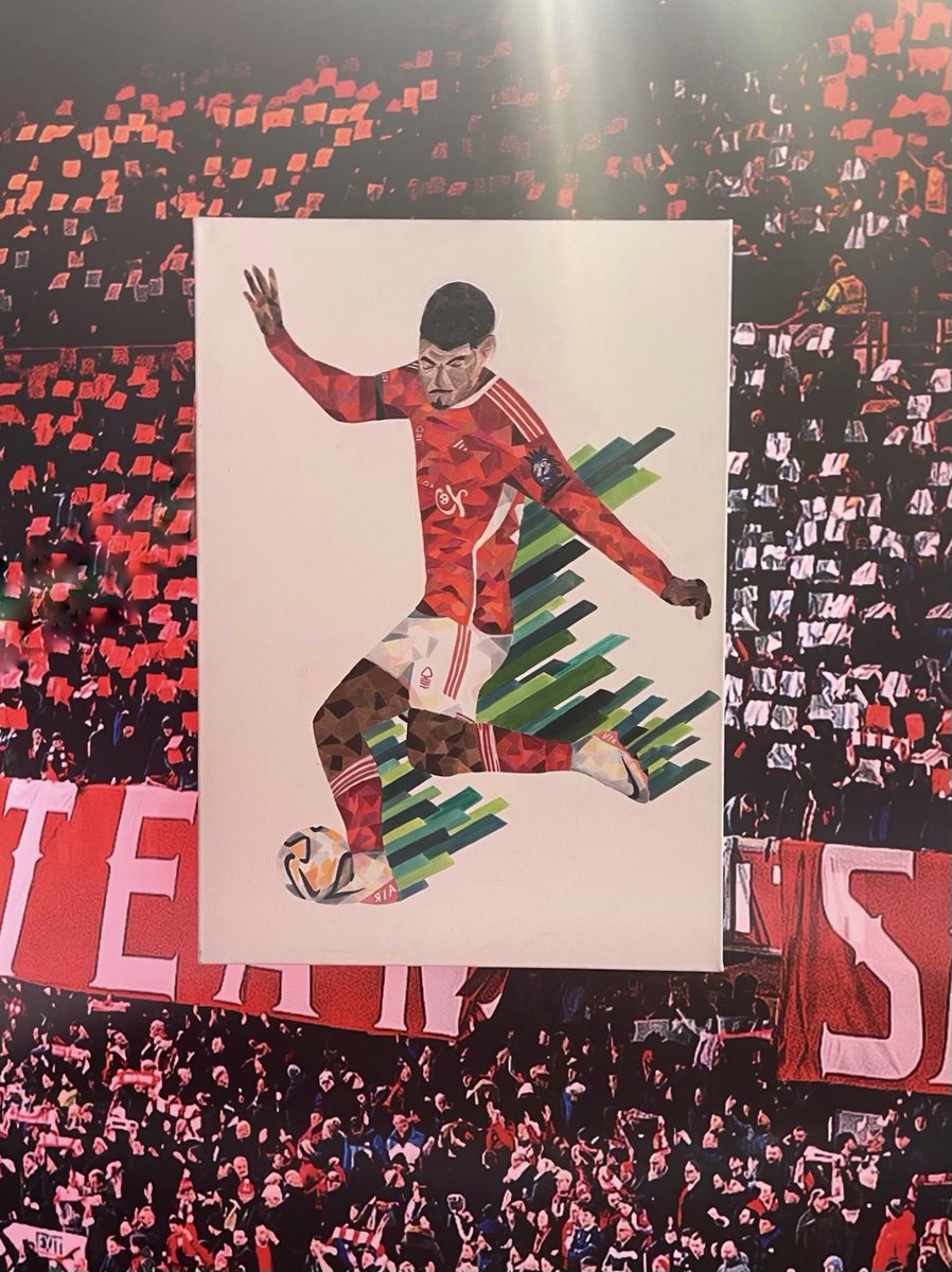 final piece completed🎨🌳
#nffc #NFFC #nottinghamforest