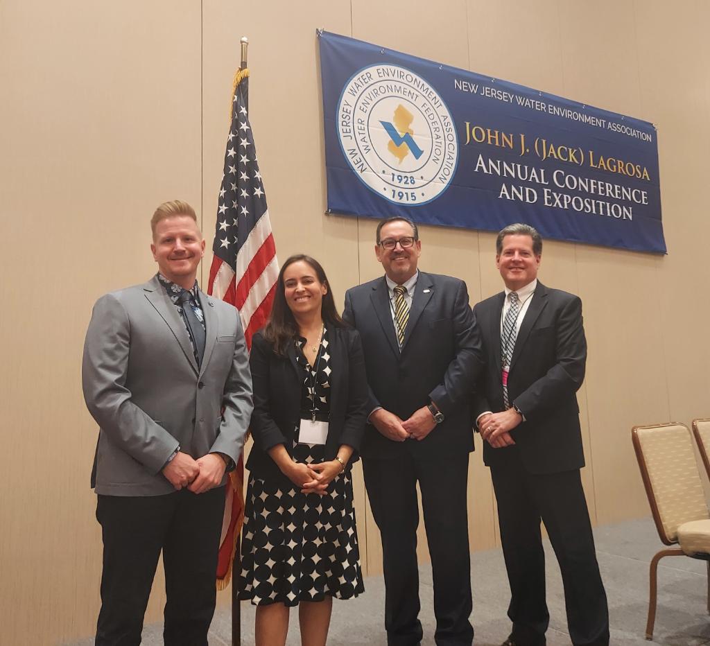 💧@EPA joined @NewJerseyDEP and @DRBC1961 on stage at the @NJWEA Conference to talk about climate change, environmental justice, and EPA's recent PFAS regulation. It was a great discussion that acknowledged the key role water infrastructure professionals play in our lives!