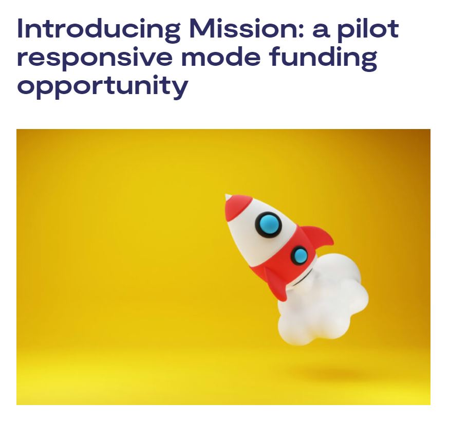 👀 Looking to the future of how we shape funding opportunities Our new large grants funding opportunity pilot, Mission, partnering with @LivUni's Thrive project, will harness a people-centred approach, broadening the diversity of our funded projects. 👉 orlo.uk/JOdta