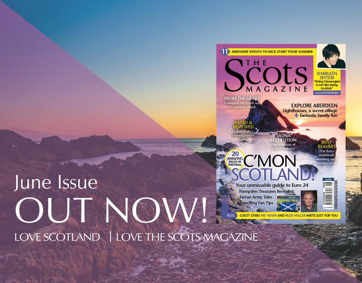 Your June issue is here! This month, visit the amazing Aberdeenshire, read our interview with Texas lead singer Sharleen Spiteri, and cheer on Scotland’s national football team in their Euros campaign this summer. Discover more of this month's magazine: eu1.hubs.ly/H091s3_0