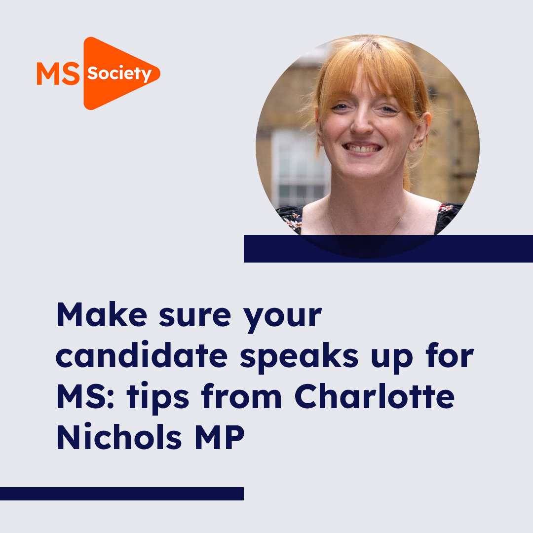 'The most important tool you have when meeting with a candidate is your own story.' Earlier this year, Charlotte Nichols MP joined us for our campaign training session on influencing decision makers. Read her top tips for approaching local candidates: mssoc.uk/4dzdJbe