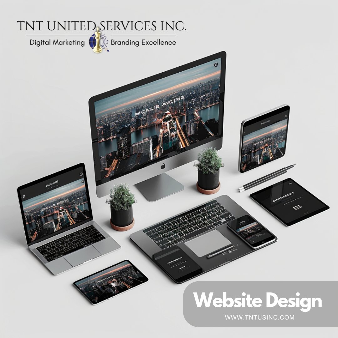 Your online presence starts with stunning design! 💻✨ Let our experts craft a website that wows and converts. Call Us Today at 888-959-5411 or Visit our website: bit.ly/3fEjmYb #tntunitedservicesinc #DigitalMarketing #digitalmarketingagencyny #digitalmarketingex ...