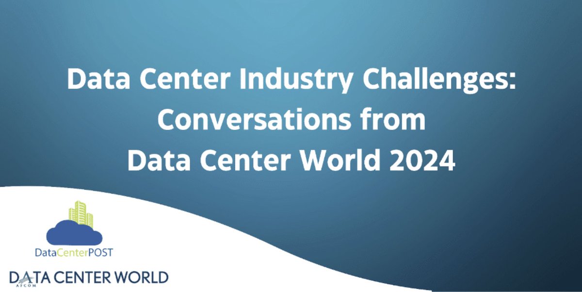 Discover what industry insiders are saying about the future of data centers in a @datacenterpost article, by Steve Friedberg of @iMillerPR. Trends discussed at #DCW2024 are highlighted, from power challenges to AI adoption: ow.ly/JXUp50RAiBE