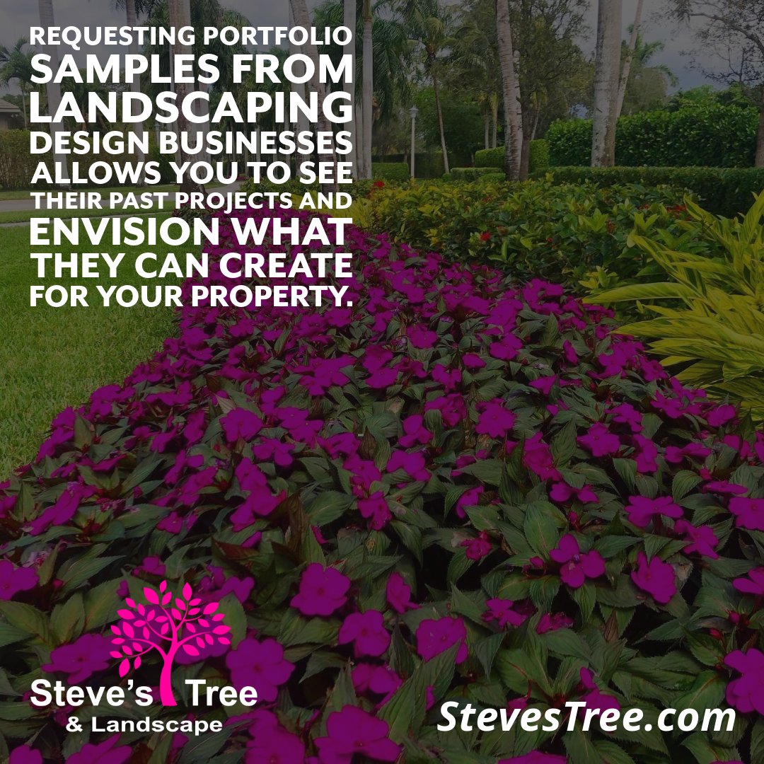 StevesTreeLand's tweet image. 📷 Requesting portfolio samples from landscaping design businesses allows you to see their past projects and envision what they can create for your Miami Beach property.
Contact Us: stevestree.com
#LandscapingPortfolio #DesignSamples #MiamiBeachGardens