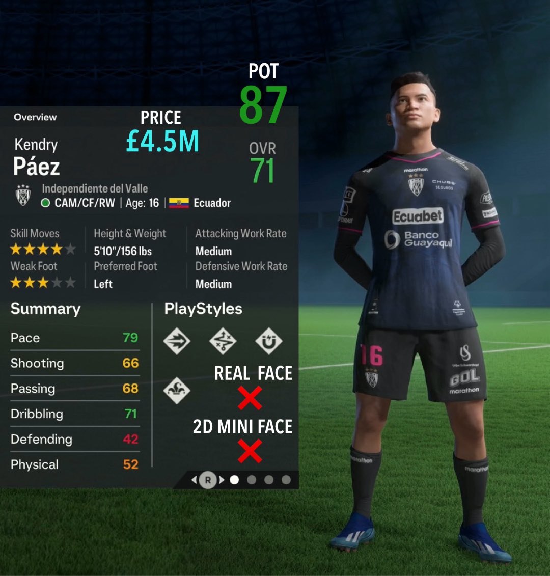 Career Mode
Gem of the Day
• Recently Added
• Exciting Prospect
#FC24