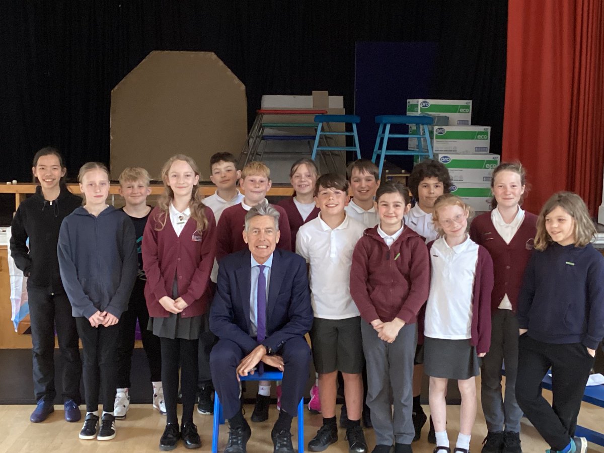 Fantastic visit to Bowhill Primary School recently. Really enjoyed meeting - and being quizzed by - members of the School Council.