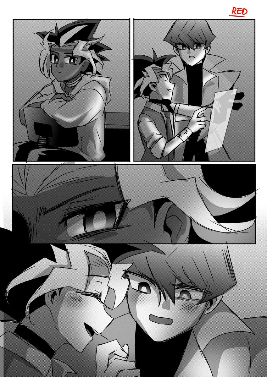 A little jealous...

⚠Puzzleshipping (Atem -> Yugi)
⚠Rivalshipping (?)