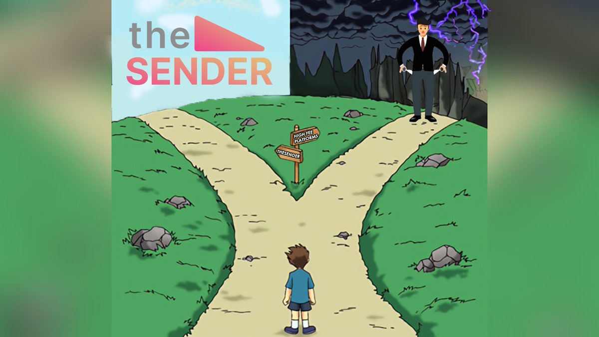 thesenderapp's tweet photo. Would you prefer TheSender offers fast transfers and only a $1 transfer fee? 📈

OR 

 Other platforms with high transfer fees? 📉

The choice is yours! Keep your money in your pocket. 💰

Use https://t.co/jINJaykLm6 now! 🚀 https://t.co/8l6yiyYxf4