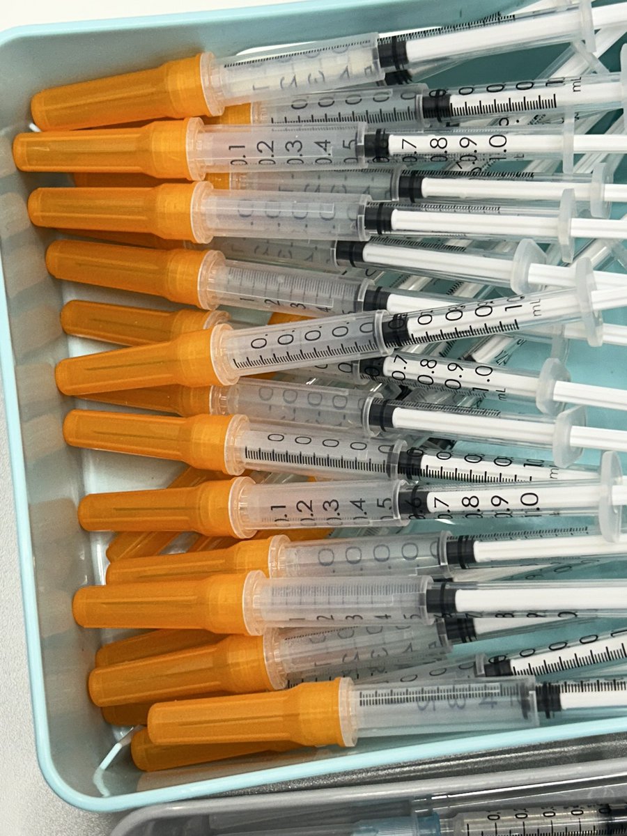 One of these was injected into my left arm. Thank you @NHSuk for my #CovidVaccine from this woman fabulously living with #HIV