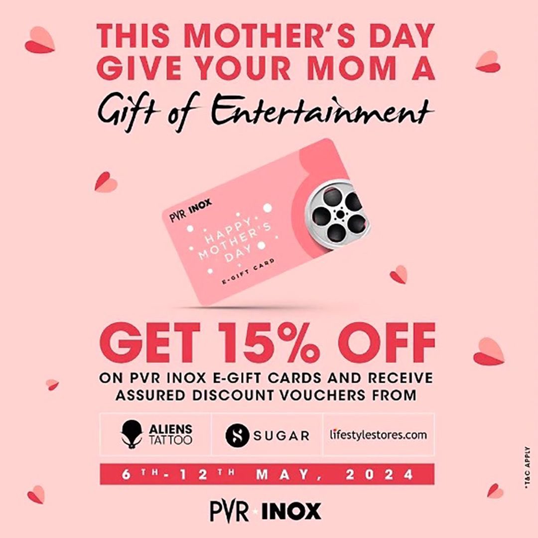 PhoenixPalassio's tweet photo. Catch cool films at the #PVRINOX Summer Film Festival! Enjoy screening from April 26th to June 2nd, plus fun activities, giveaways, and mascot appearances. Tickets start at just ₹150 

Book your tickets now on the #bookmyshowin app today

#PhoenixPalassio #Lucknow https://t.co/uqD7VjmUhs