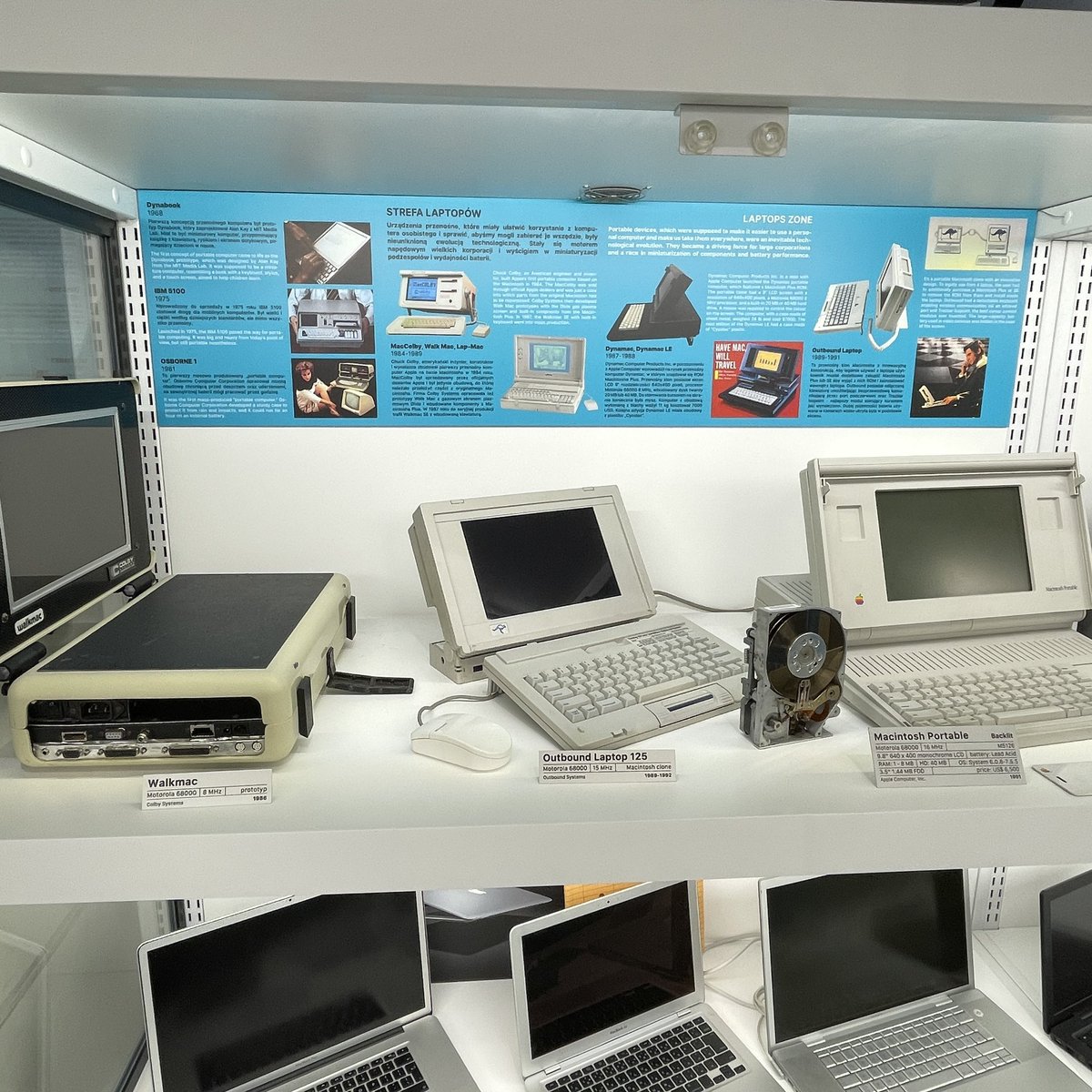 The history of portable computers begins in 1968, when the concept and prototype were created by Alan Kay from MIT Media Lab. You can see what happened before the first portable Macintosh was created in the new infographic in the Laptop Zone.