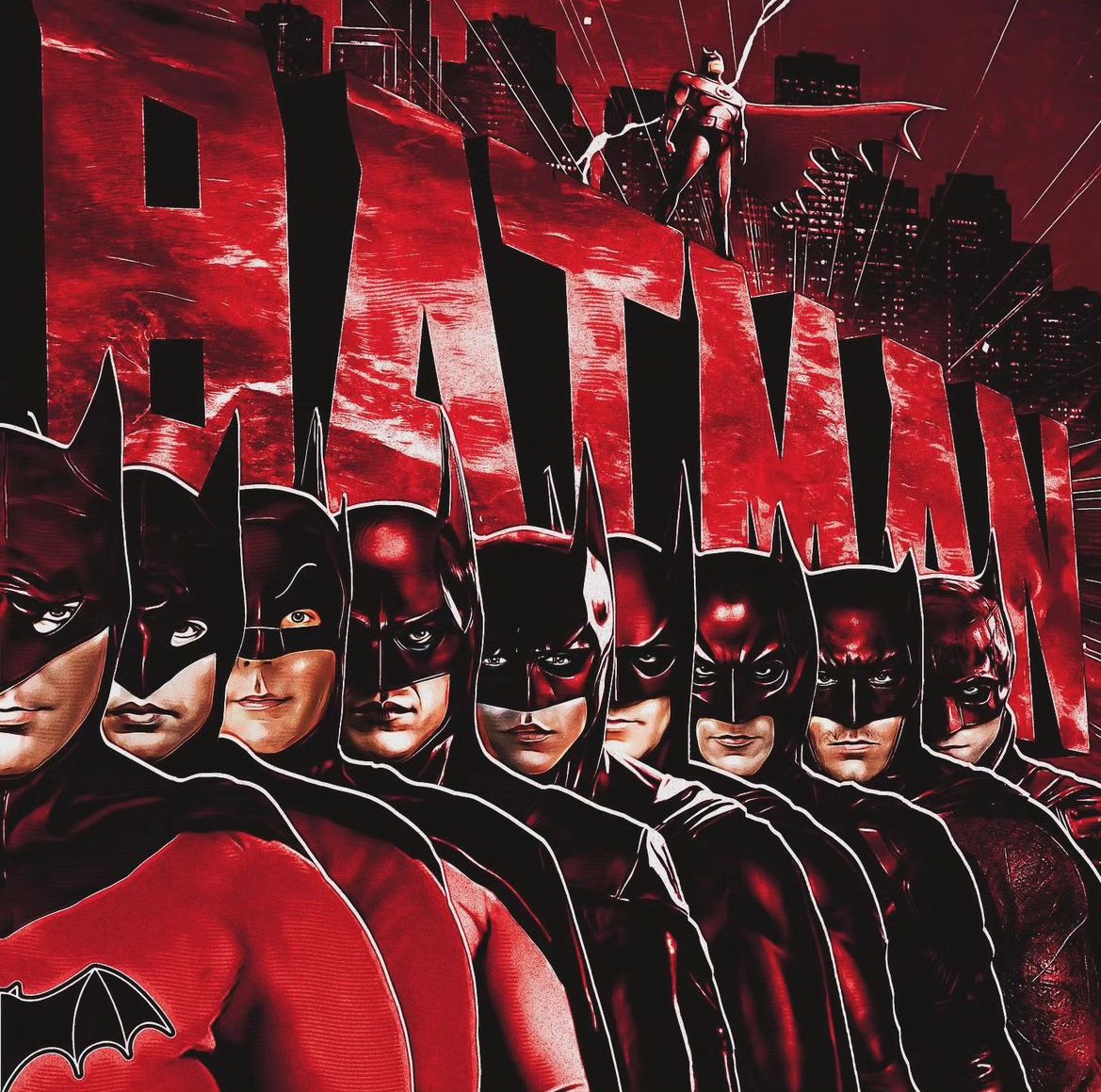 Batmen adaptations by Cole Watkins