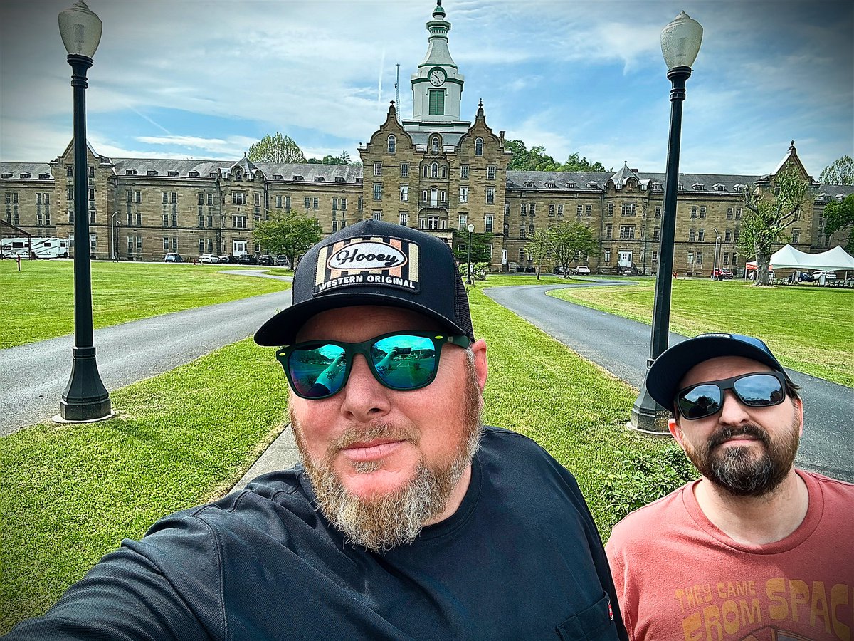 One of my favorite locations ever! I also got to share it with the co founder of Riverbend Paranormal, Matt Pace. #transallagheney #ghosthunters #adventureteam