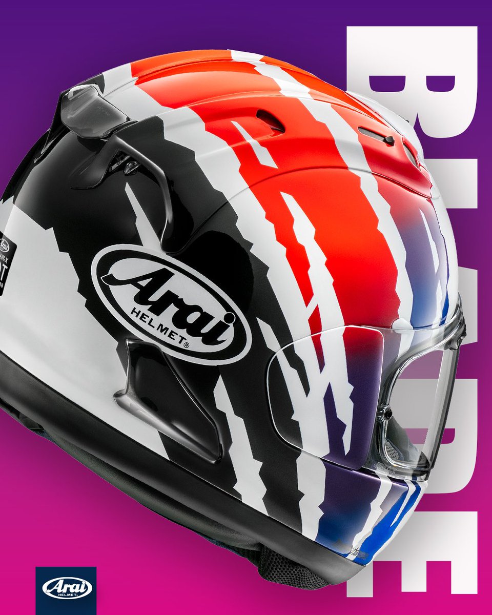 Is it #ThrowbackThursday? We got you. 👍🏼 The Corsair-X Blade Trico is perfect for every #TBT. 

Learn more at AraiAmericas.com

#Arai #AraiHelmet #PriorityforProtection #R75 #GlancingOff #Motorcycle #TBT #FBF