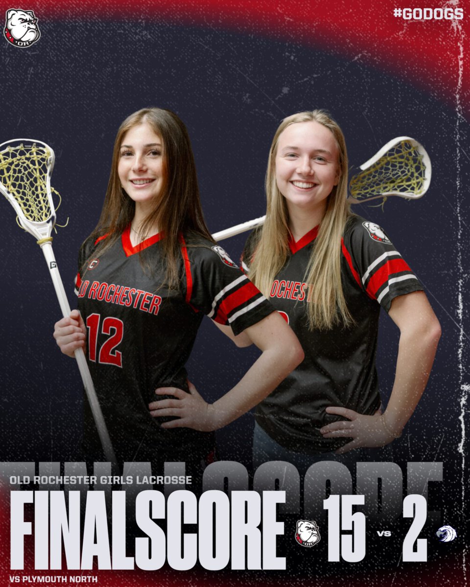 Girls Lacrosse beat Plymouth North 15-2 Players of the Game; Tessa Winslow and Cameron Van Ness