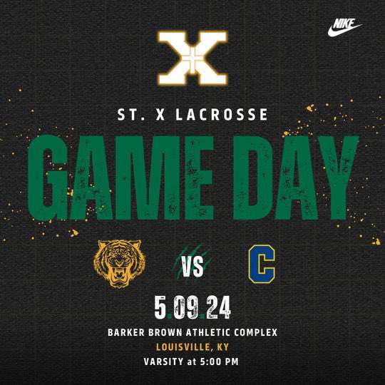 St. X Athletics (@StXTigerSports) on Twitter photo 2024-05-09 14:40:46