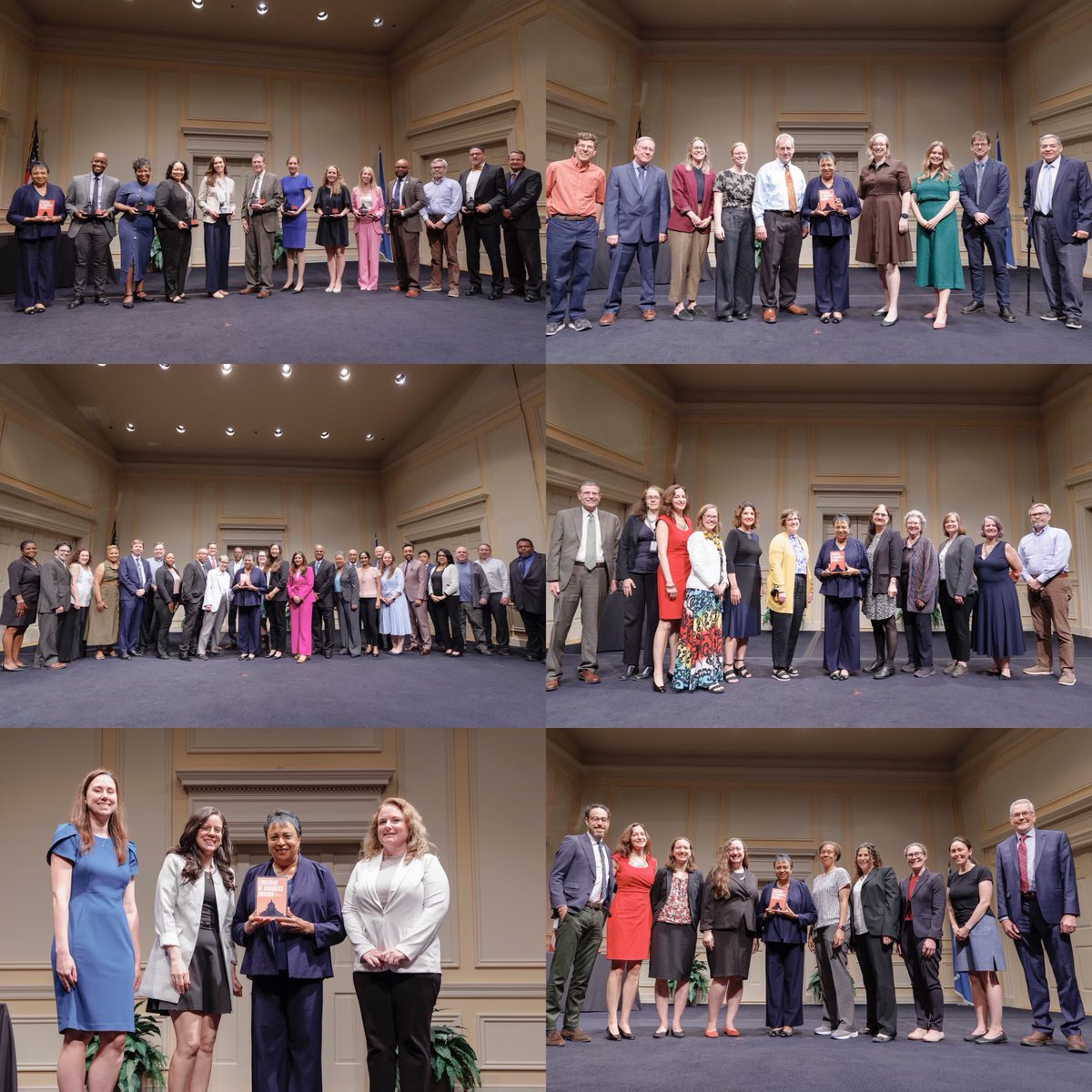 LibnOfCongress's tweet photo. This Public Service Recognition Week, we are celebrating the outstanding work of @librarycongress staff. This week we had the inaugural Librarian of Congress Awards recognizing the extraordinary contributions of teams &amp; individuals who help the Library achieve its mission.
(1/2) https://t.co/nsTPkDCFps