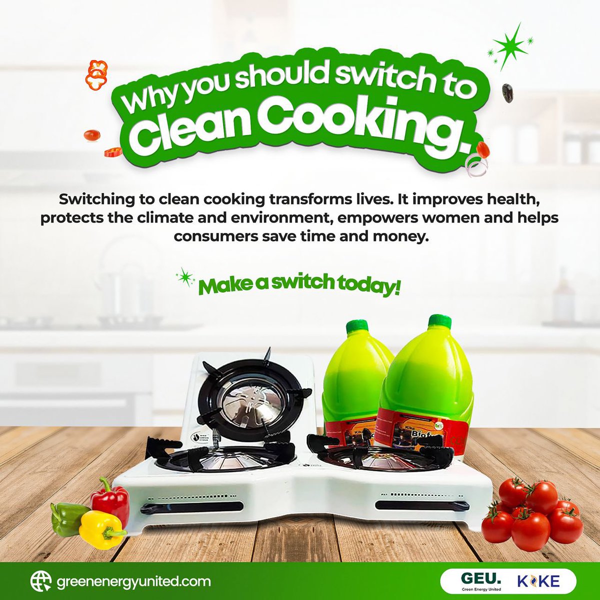 Transforming Homes, Transforming Lives: 😊

The Power of Clean Cooking. 🥳🥳

Health, Sustainability, Empowerment - It's Time to Make the Change! 💫🍃 

#cleanenergyforall 
 #healthyhome 💃💃