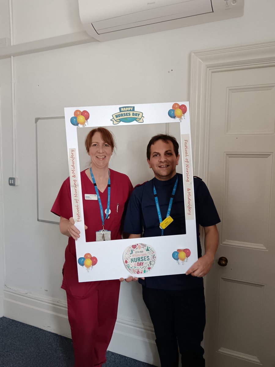 A fantastic day celebrating #InternationalNursesDay and delivering some small bits of celebration to my fantastic colleagues! #SMH @ImperialPeople