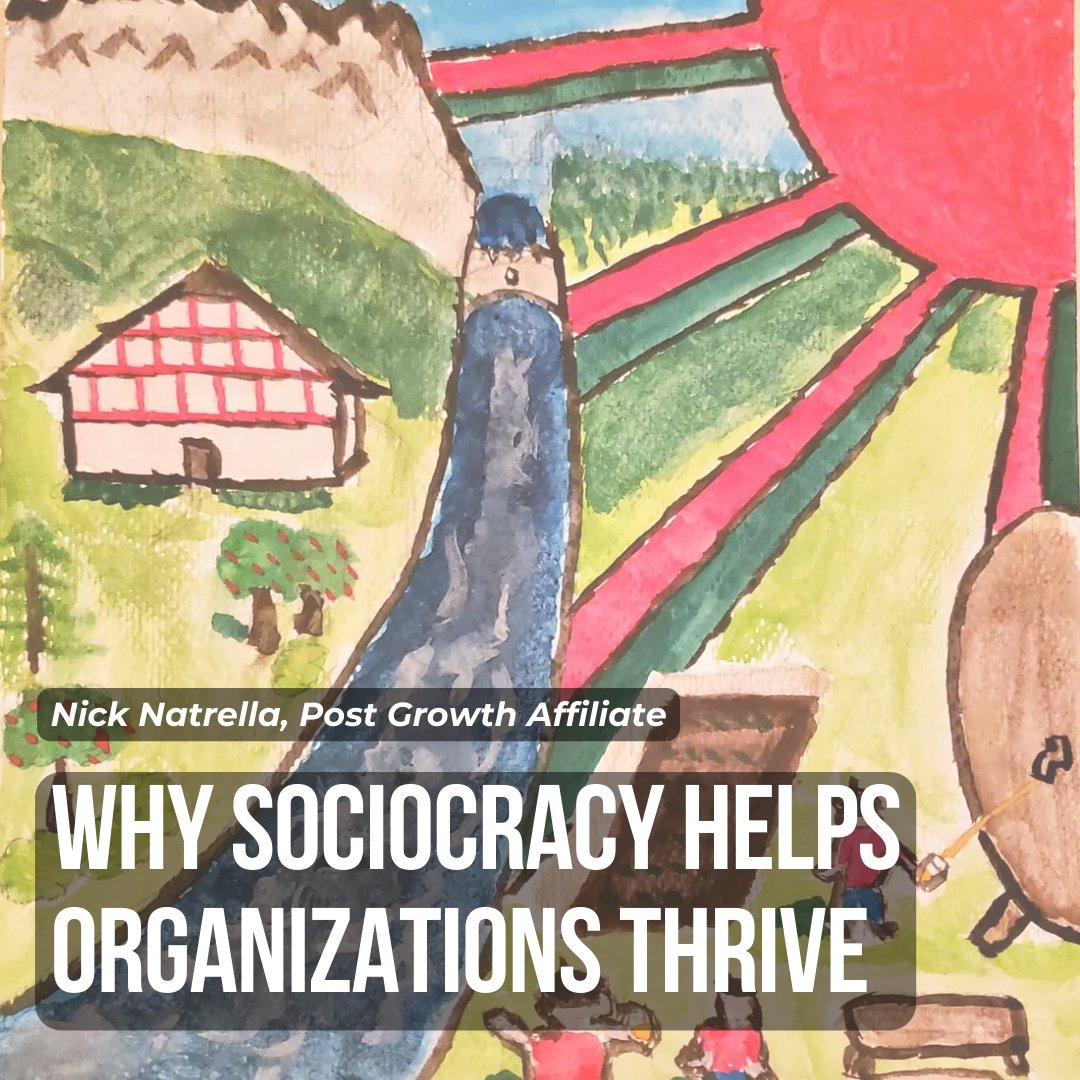 #postgrowth Affiliate, Nick Natrella, breaks down the essence of #sociocracy to reveal why PGI volunteers continue to gladly dedicate time, energy, & creativity—and why this is linked to an organization’s ability to survive and #thrive. ➡ Full story: medium.com/postgrowth/why…