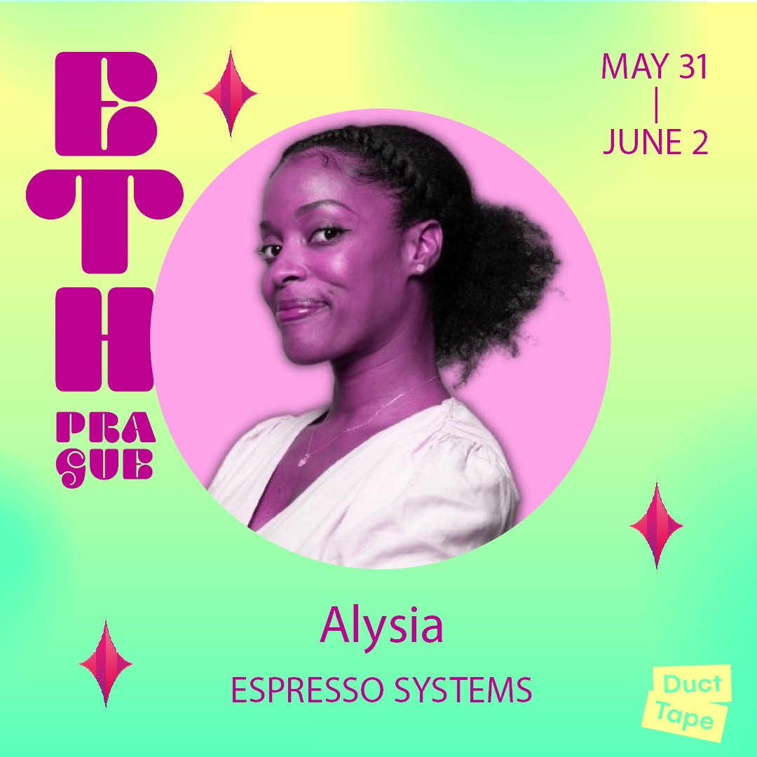 🔭 Explore the evolution of sequencers in Ethereum’s Rollup/L2 ecosystem with @alysiatech, Software Engineer at @EspressoSys! ☕️ 🙋‍♀️ Applications & more info! 👇 🌱 ETHPrague.com Tickets 👇 🎟️ tix.ducttape.events/dt/ethprague20…