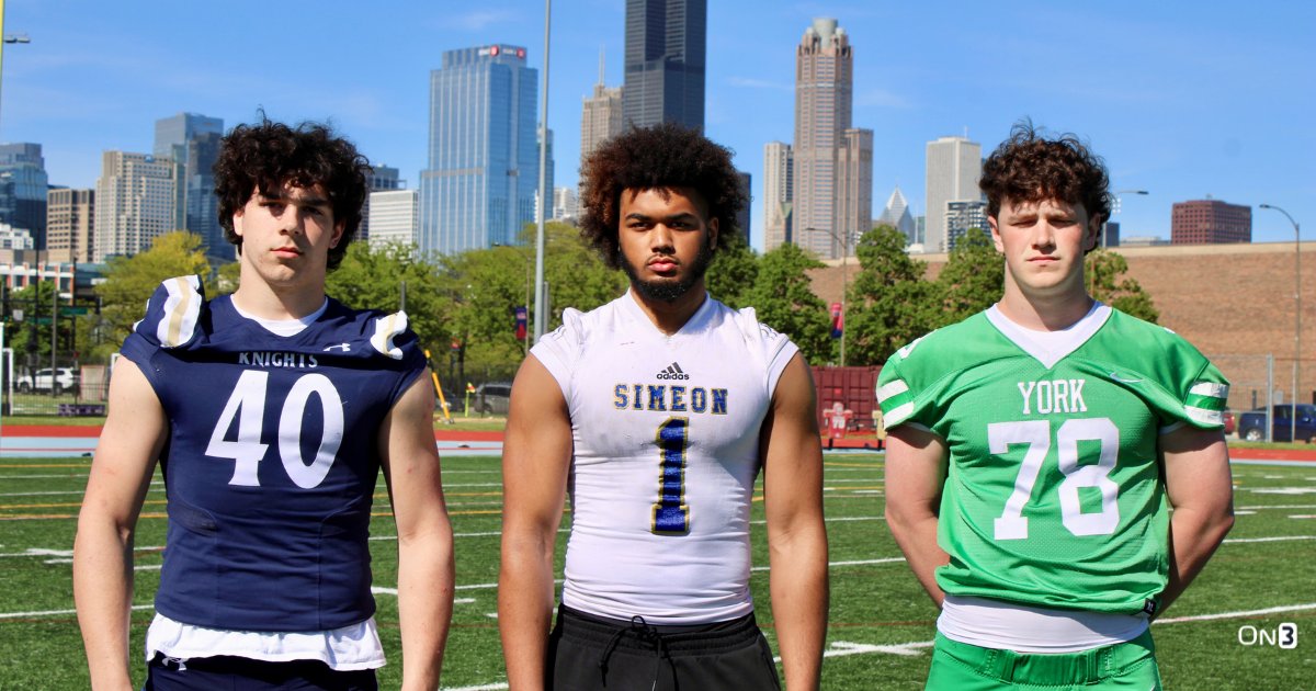 Notre Dame #On300 DL commit Joseph Reiff knows the importance of representing Chicago in South Bend. “There’s a huge Notre Dame fan base in Chicago. ... That builds a lot of excitement. The pipeline is huge.' Story: on3.com/teams/notre-da… On3+ for $1: on3.com/teams/notre-da…