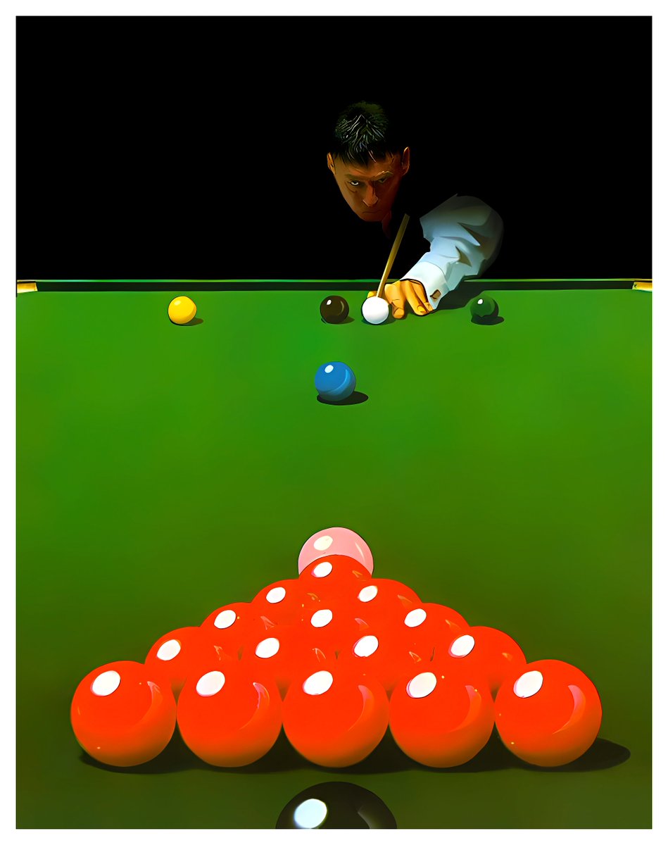 Watching the World Seniors Championship Snooker live on @channel5_tv 📺🔺🎱 Fingers crossed the legend that is @jimmywhite147 comes up triumphant & lifts a record-extending fifth title! 🤞🏆 'C'mon Jimmy!' 🙏🖍️ #Crucible #SnookerWorldChampionship #MrVegas #JimmyWhite #Seniors