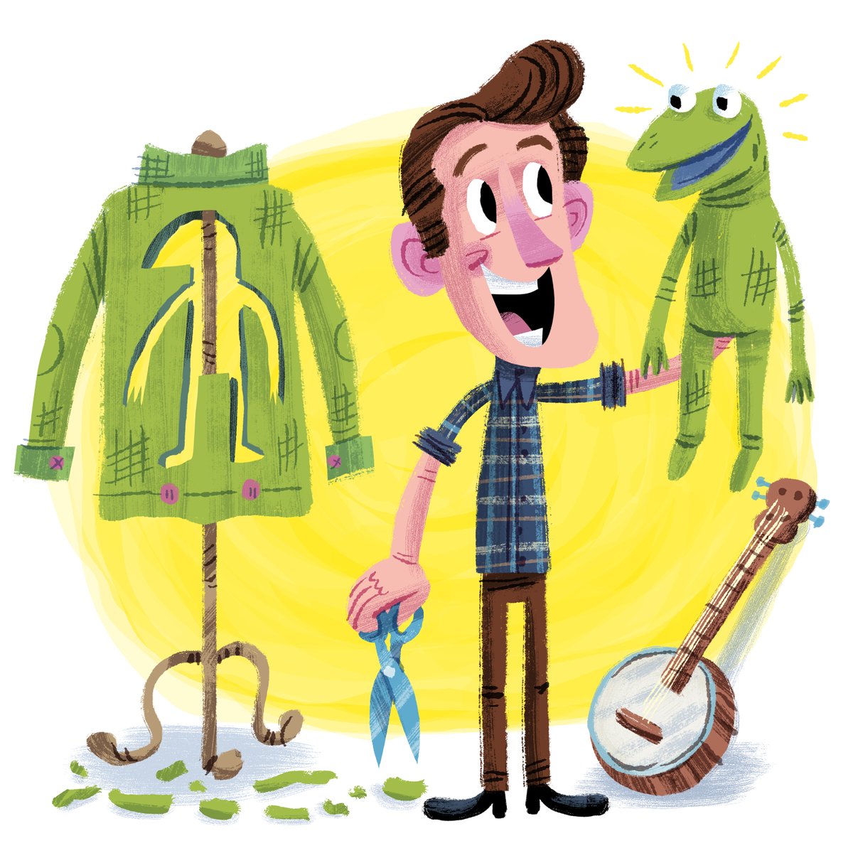 Happy Birthday, Kermit. Thank you for inspiring many a smile, song and dream. Keep believing, keep pretending💚