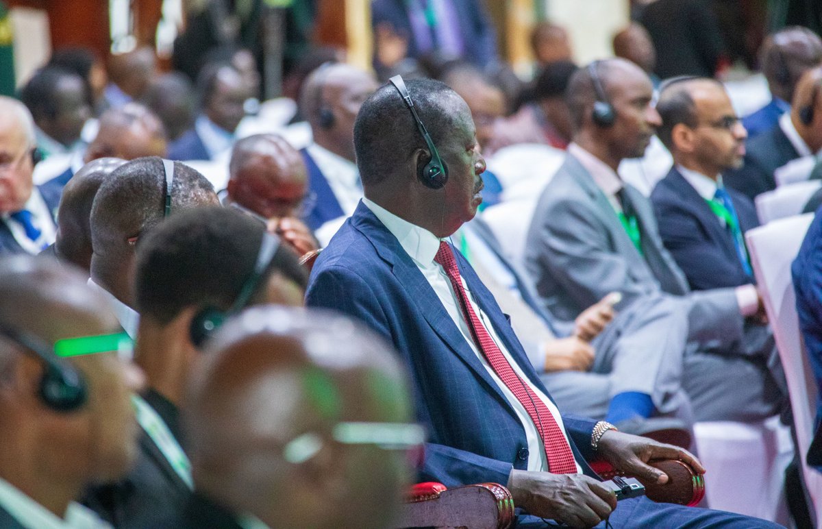 PL ⁦@RailaOdinga today⁩ joined other leaders for the Africa Fertilizer and Soil Summit at the KICC.