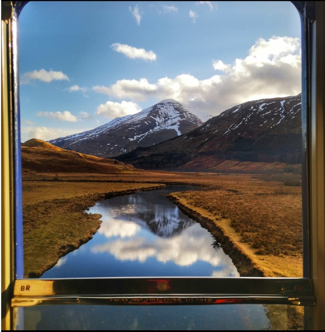 Our beautiful #WestHighlandLine is a pretty special and is one of the world's most scenic train routes. The thing we like best about this line is that the views can change so much depending on the time of year you travel. What's your favourite time of year on the WHL? #Scotland