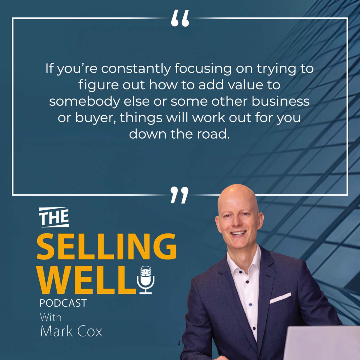 IntheFunnel's tweet photo. Join me as I learn from 75 of the top sales thought leaders in the world on The Selling Well podcast.

https://t.co/QIcwVXMXew https://t.co/U2j8IA2cJ5