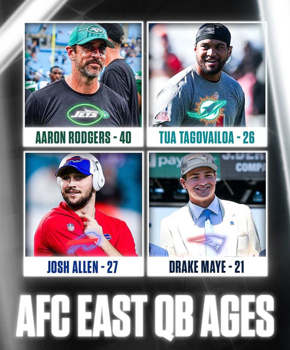 The 40 year old is the BEST in the division 🤷🏻‍♂️

#NFL #Jets #JetUp #AFCEast