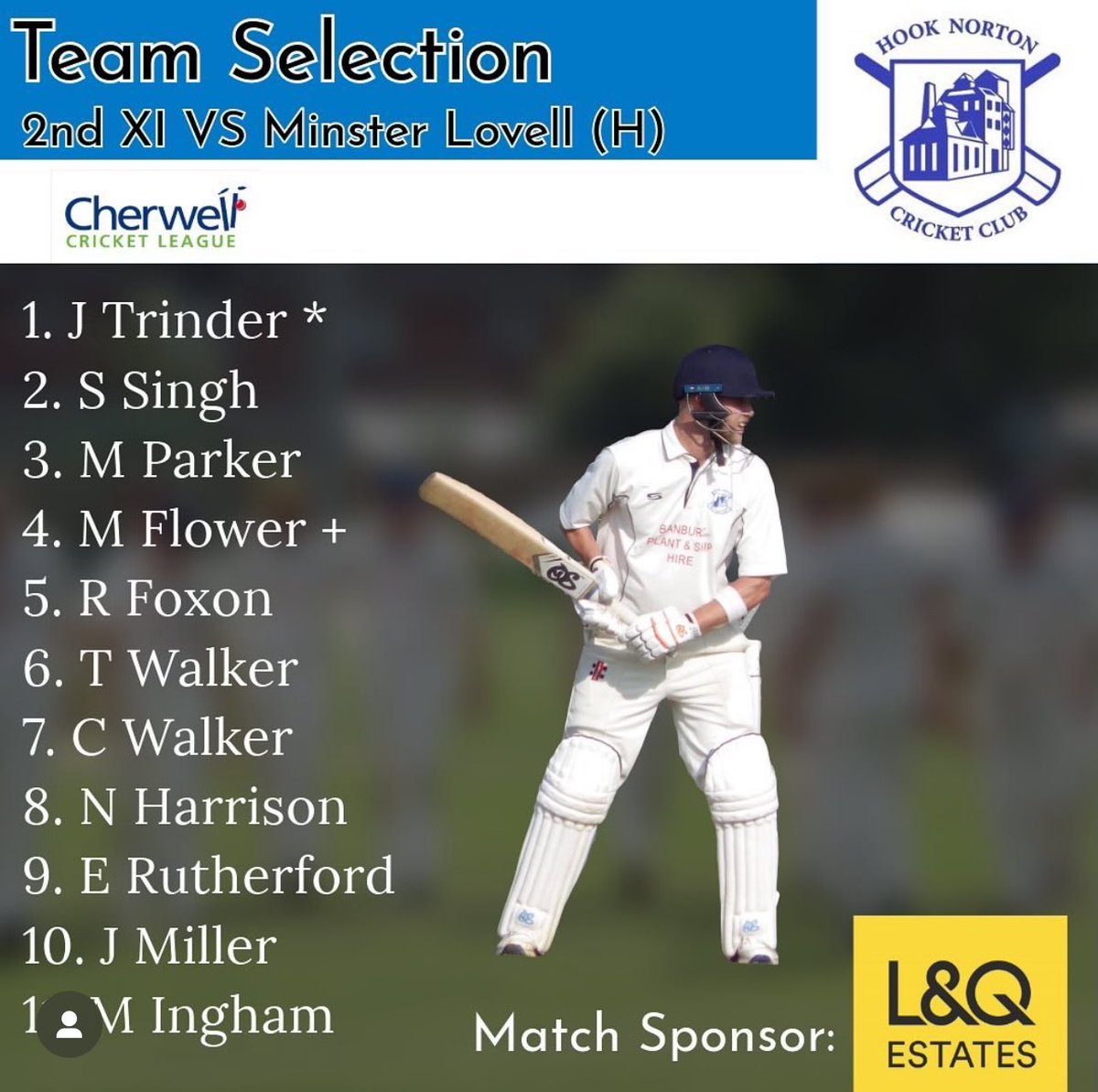 Hook Norton Cricket Club (@hooknortoncc) on Twitter photo Our 2nd XI are at ๐ to <a href="/MinsterLovellCC/">Minster Lovell Cricket Club</a> for their opening fixture of the league season in the <a href="/Cherwellcricket/">Cherwell Cricket League</a>. The forecast is good and the ground is looking amazing thanks to the grounds teams efforts! Our 2nd XI are at ๐ to <a href="/MinsterLovellCC/">Minster Lovell Cricket Club</a> for their opening fixture of the league season in the <a href="/Cherwellcricket/">Cherwell Cricket League</a>. The forecast is good and the ground is looking amazing thanks to the grounds teams efforts!