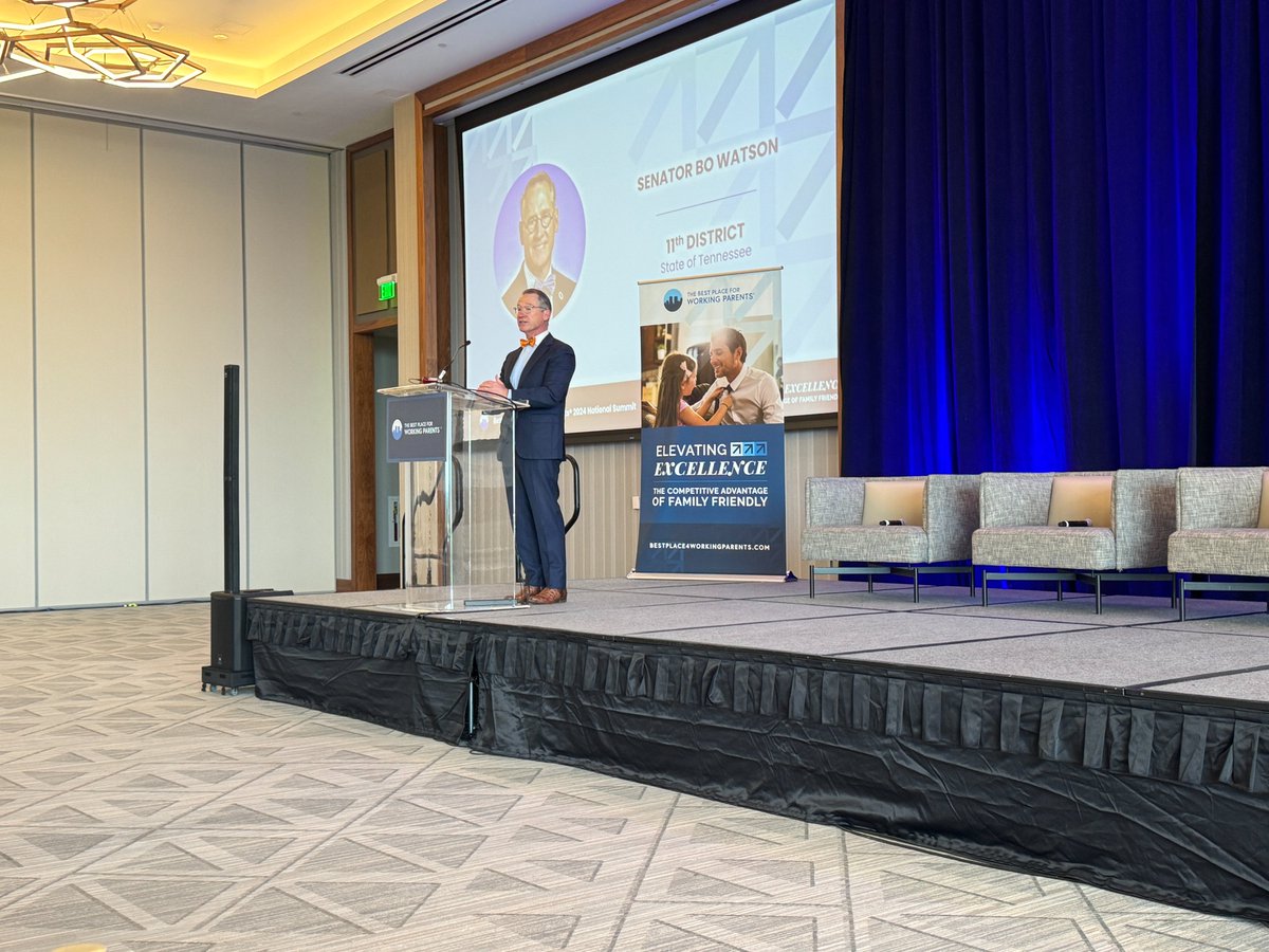It’s time to kick off The BP4WP 2024 Summit! 

Before our first session kicked off, @SenBoWatson  extended a warm welcome to over 150 business leaders gathered here in Nashville for the #BP4WPSummit.