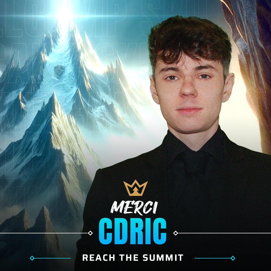 C’est avec fierté qu'on vous annonce le départ de notre Head Coach en Division 2 !

Après un premier split XXL de sa part et une campagne de communication efficace du club, Cdric a attiré l'attention et s'est vu offrir l'opportunité de franchir une nouvelle étape.

On est