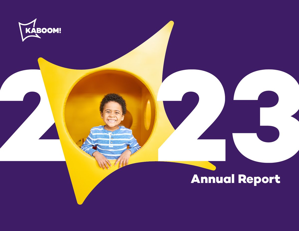 In our 2023 Annual Report, you'll learn about: ➡️How our 25 in 5 Initiative is increasing access to playspaces across the country, ➡️How we are using data in unique ways to address inequity, ➡️And more! Read the full report now at bit.ly/3JW6iwU.