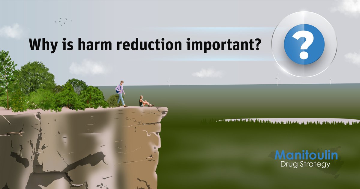 Harm reduction approaches aim to support people who use substances to stay alive, protect their health and assist them in making changes in their own lives, if that is their goal. #HarmReduction #PublicHealth #Sudbury #Manitoulin #Addiction