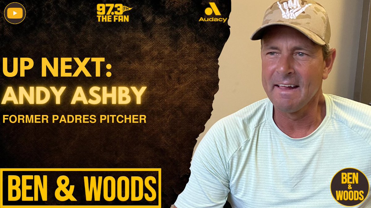 Up next, we're catching up with our buddy Andy Ashby who's got something fun going on tonight to benefit the Padres Foundation! 📻 @973TheFanSD 📱 @Audacy App WATCH: youtube.com/watch?v=NEYknh…