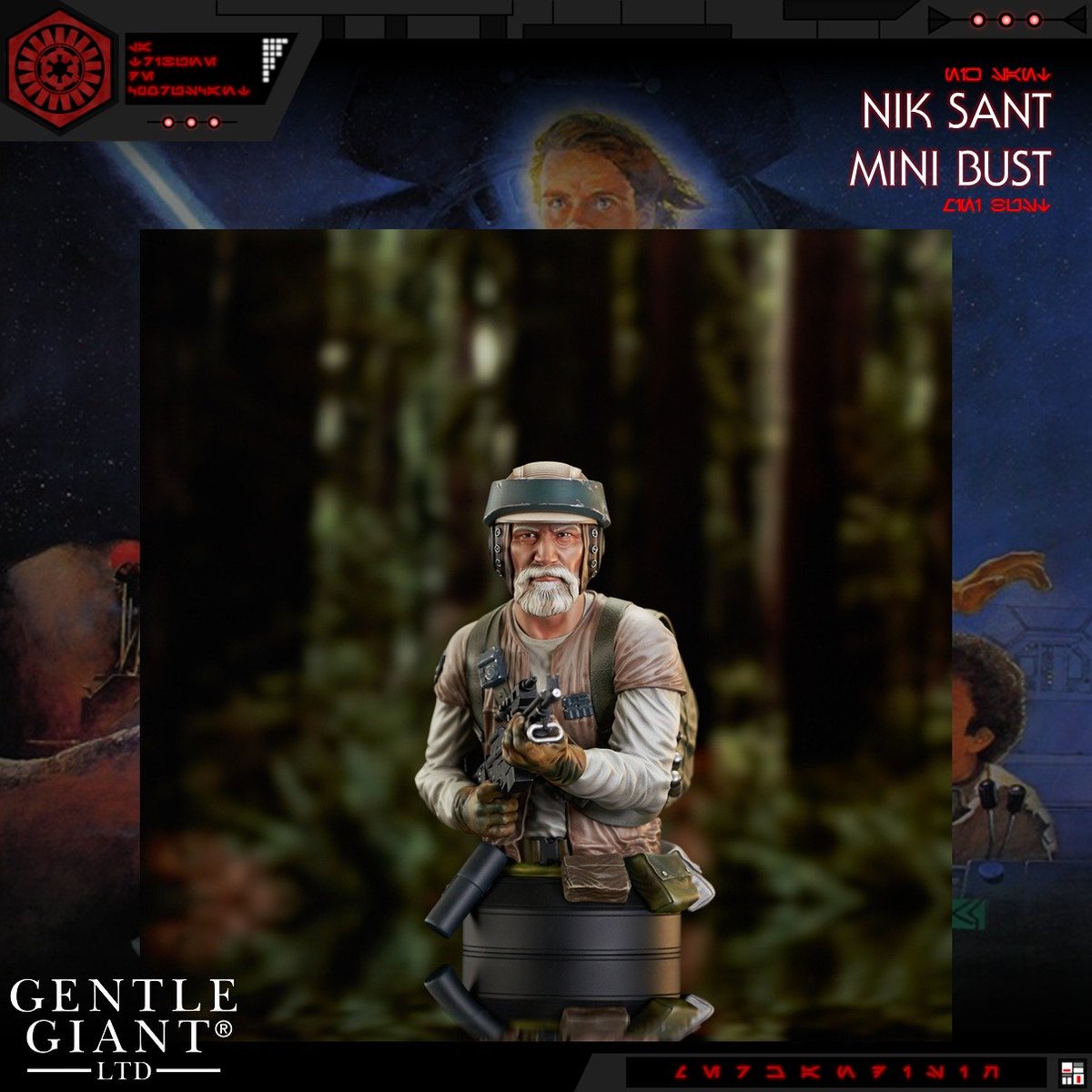 𝐆𝐄𝐍𝐓𝐋𝐄 𝐆𝐈𝐀𝐍𝐓

Gentle Giant présente son nouveau mini buste de Nik Sant du Retour du Jedi.

Ce buste est disponible en précommande à 130$.

#LaTribunedeCoruscant #GentleGiant #NikSant #LeRetourduJedi