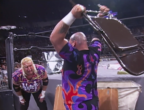 wrestle_hist's tweet photo. 5/9/1999
Bam Bam Bigelow defeated Brian Knobbs in a Hardcore Match at Slamboree from the TWA Dome in St. Louis, Missouri.
#WCW #Slamboree #BamBamBigelow #TheBeastFromTheEast #BrianKnobbs #TheNastyBoys #HardcoreMatch https://t.co/zq8Hyd4VSt