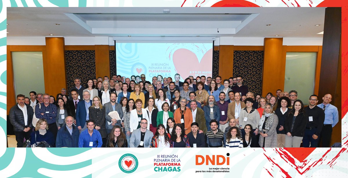 Gracias, obrigado, thank you to everyone who is attending this week's XI Plenary Meeting of the Chagas Platform in Buenos Aires. We established this in 2009 to jumpstart R&D for Chagas & the Platform continues its important work. Together let's end the neglect of #Chagas !