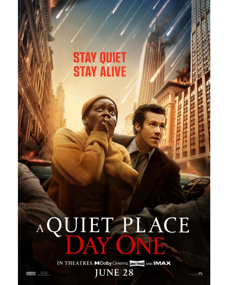 Paramount Pictures has released a brand new trailer for the highly anticipated prequel, 'A Quiet Place: Day One,' in theaters on June 28. 🫢🎬️🍿🖤🍦 bit.ly/3uAjV0G

#AQuietPlace #LupitaNyongo #JosephQuinn #DjimonHounsou #AlexWolff #Movie #Trailer #IceCreamConvos