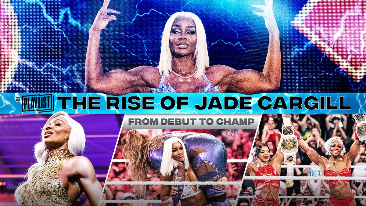 FROM DEBUT TO CHAMP. @Jade_Cargill is here to run @WWE! #WWEPlaylist ▶️ youtu.be/1DoQr05grb8?si…