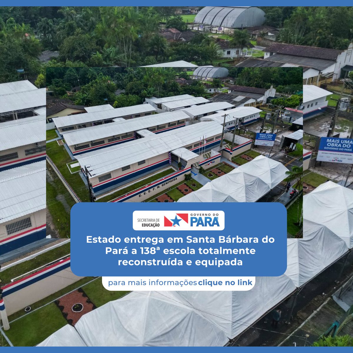 Na Escola Estadual Genipaúba o Governo investiu mais de R$ 1,6 milhão, para garantir ensino de qualidade a cerca de 400 estudantes

agenciapara.com.br/noticia/53947/…