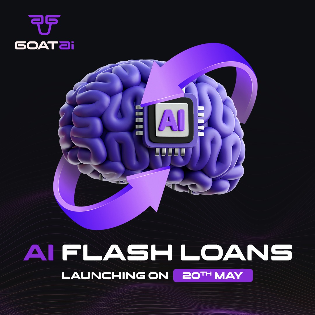 Huge & beneficial Utility of #BLove 
Launching on 20th May

#GOATAi #Ai #ai_flash_loans #arbitrage #trading #platform