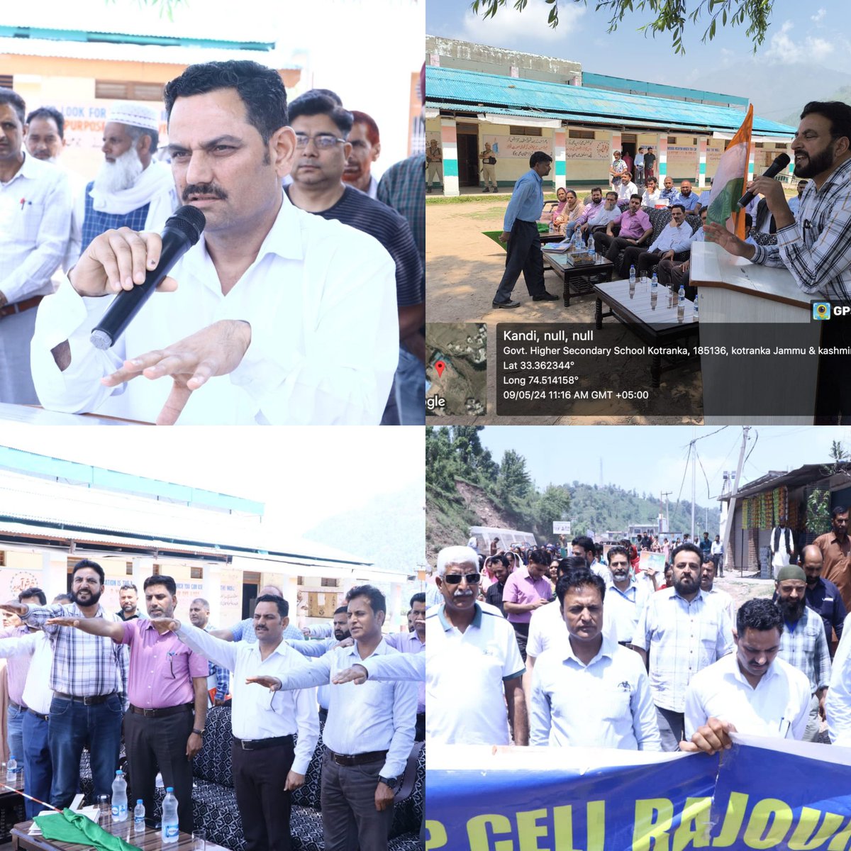 #NoVoterToBeLeftBehind #SVEEP team of Rajouri, held a voter's awareness rally at Koteranka , DEO Rajouri, OP Bhagat stressed for greater participation in #LokSabhaElections2024. #ChunavKaParv #DeshKaGarv @ECISVEEP @SpokespersonECI @ceo_UTJK @diprjk @DDNational @ddnews_jammu