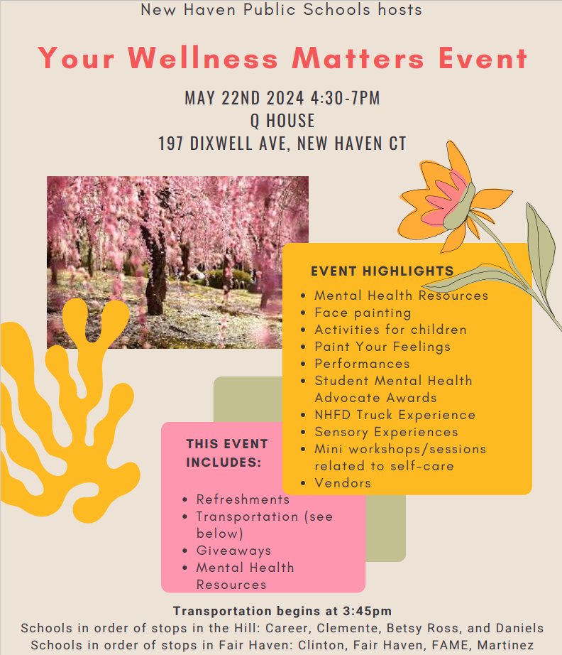 Join us for Your Wellness Matters May 22 at Q House!