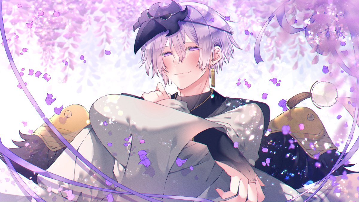 「お誕生日おめでとうございます.°ʚ(*˘︶˘*)ɞ°.。.:* #鴉画八雲帳 」|むーのイラスト